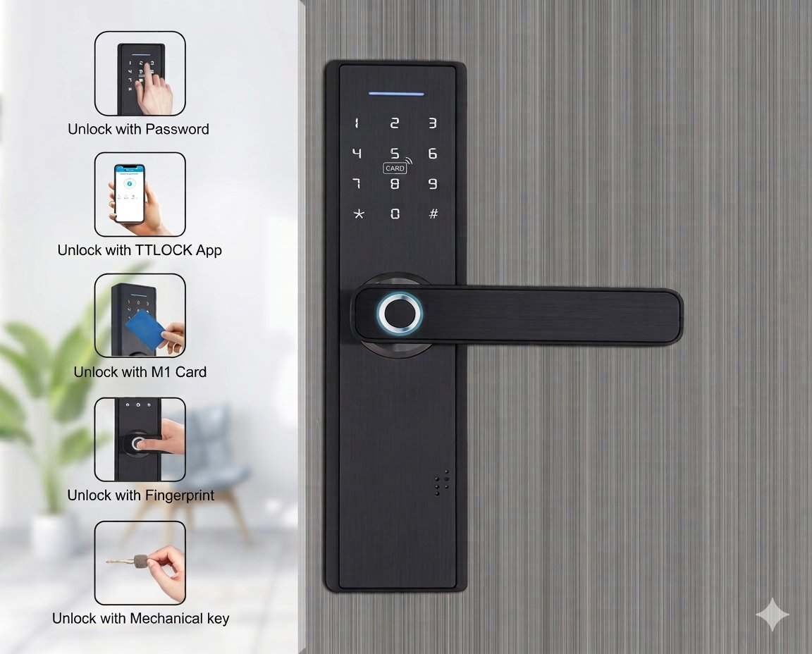 Electronic digital locks 