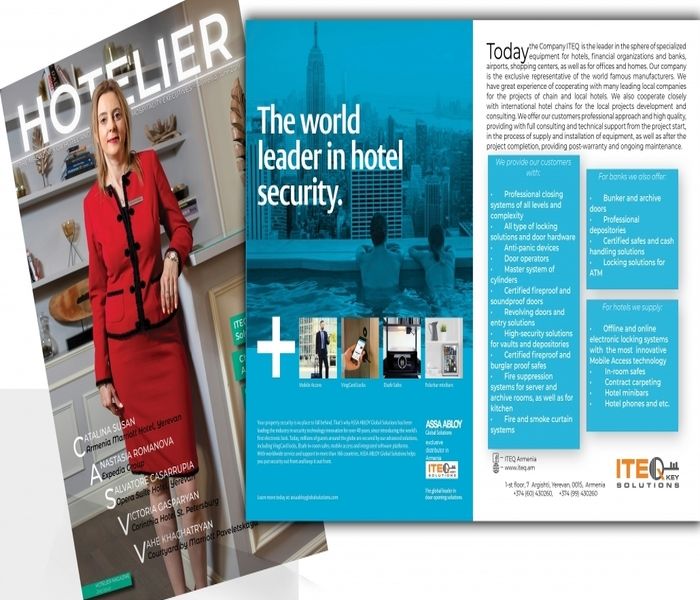 HOTELIER Magazine's 2nd issue has already been published 