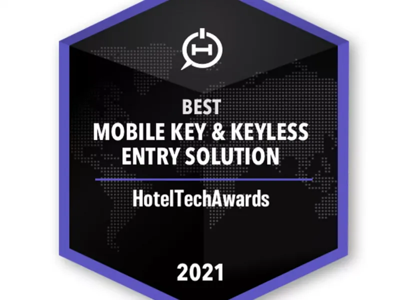 ASSA ABLOY Global Solutions Earns Recognition as Best Mobile Key Provider During 2021 HotelTechAwards