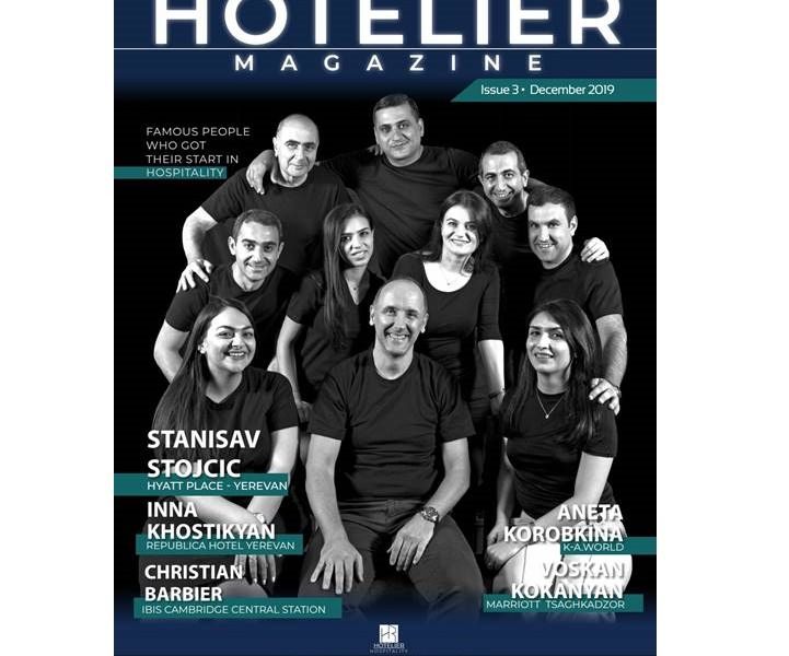 HOTELIER Magazine's 3rd issue has already been published